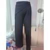 New Women's High Waisted Straight Leg Suit Pants, Simple Drapey Casual Trousers for Women