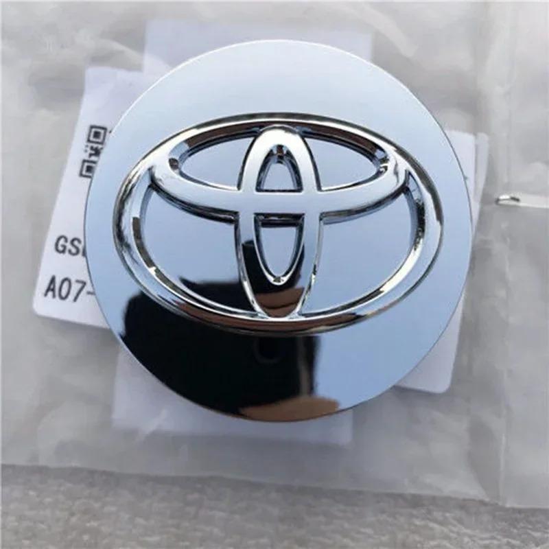 TRR34pcs 57/62mm For Toyota Car Tyre Wheel Center Hub Cap Badge C-hr Prado Yaris Rav4 Hilux Avensis Prius  Corolla Camry crown