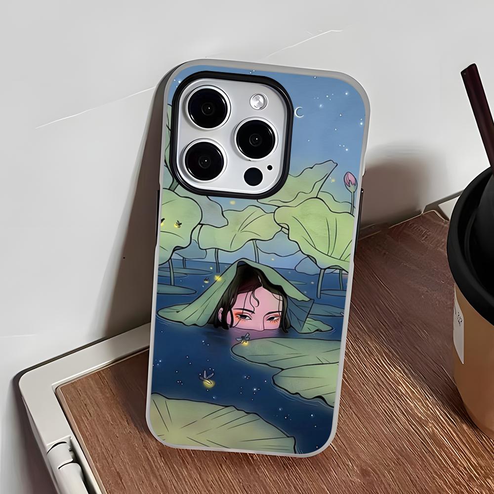 Valfre Prints Art Phone Case For IPhone 17 Air 16 E 15 14 Plus 13 12 11 Pro Max Jelly 2 In 1 Protective Case