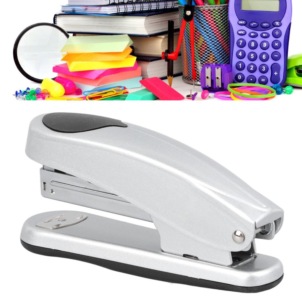 Metal Stapler 20 Sheets Capacity Portable Labor Saving Desktop Stapler for   School Home