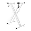 Electronic Keyboard Stand Height Width Adjustable Non Slip Double X Frame Keyboard Stand for 54 to
