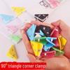Triangle Clip: Anti-Roll Book Corner Holder for Students' Homework
