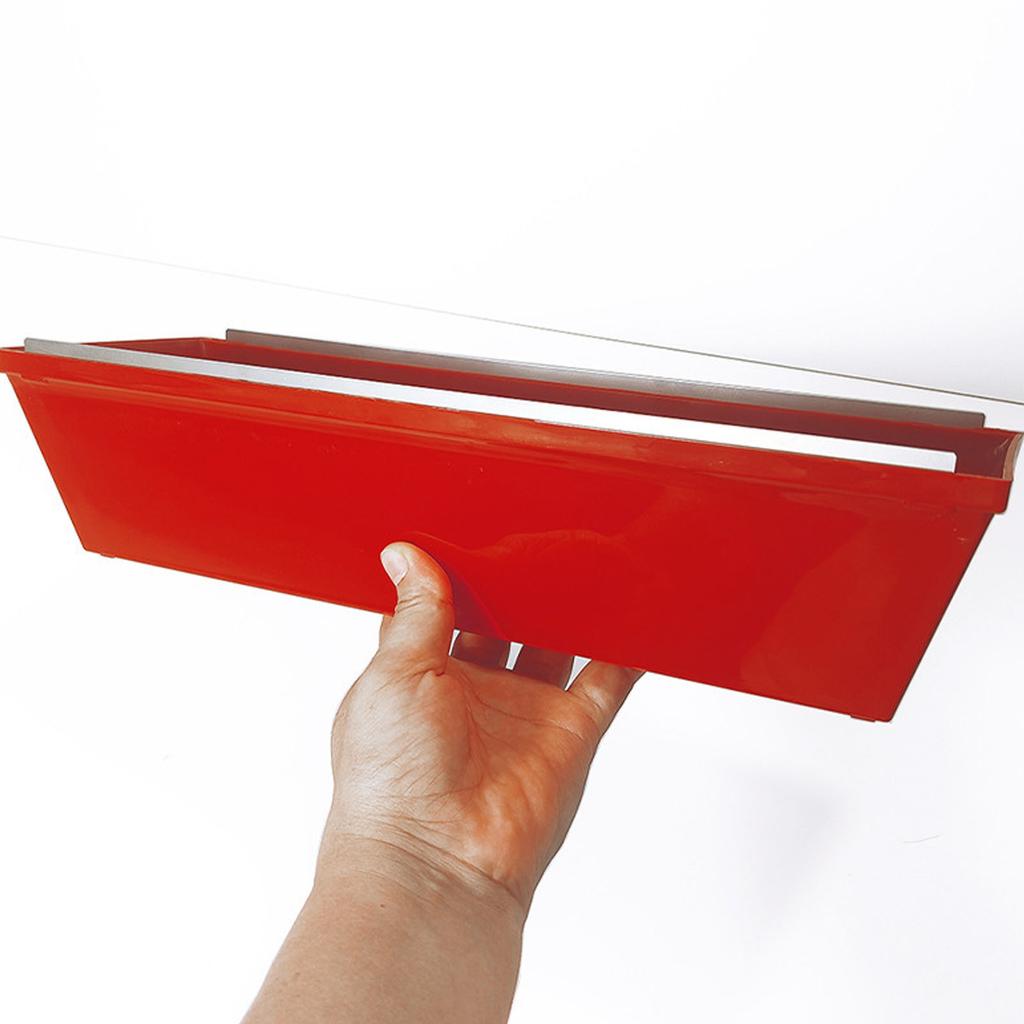 14 Inch  Mud Pan with Sheared Edges ABS Plastic Plastering Mud Tray for Mixing Cement Mortar Putty Paint Plastic Mud Pan