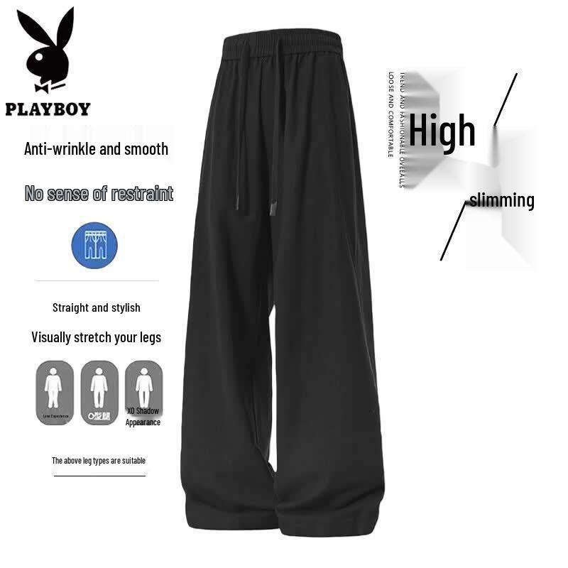 PLAYBOY Men s Lyocell Blend Straight Casual Pants M