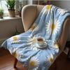 Skull Rose Lattice Anime Cartoon Flannel Blanket Soft Warm Throw for Bedroom Sofa Car Kids Holiday Gift