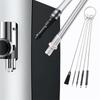 Coffee Machine Milk Tube Kit Includes Connector And Tube Brush Silicone Milk Hoses Replacement Pipe For Easy Cleaning