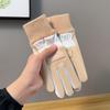 Warm Winter Gloves Touchable Screen Driving Mittens New Full Finger Gloves  Unisex