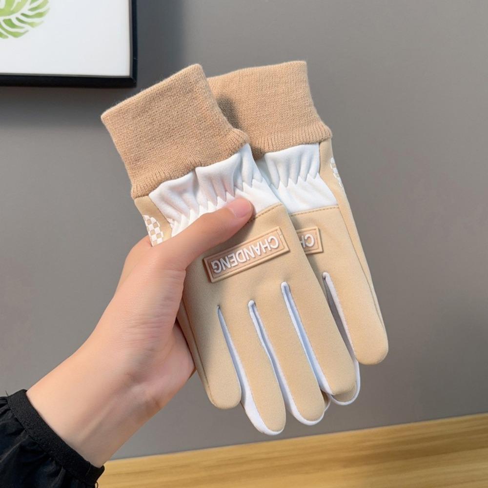 Warm Winter Gloves Touchable Screen Driving Mittens New Full Finger Gloves  Unisex