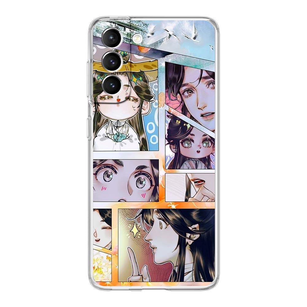 Himmelsamt Segen Chinesische Handyhülle Für Samsung Galaxy S23 Ultra S22 5G S20 S21 FE 5G S10E S9 S8 S10 Plus Klare Hülle