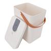Vacuum Pet Food Bucket 13L Large Capacity Plastic Vacuum Sealed Pet Food Storage Bin for Dog Cat Food
