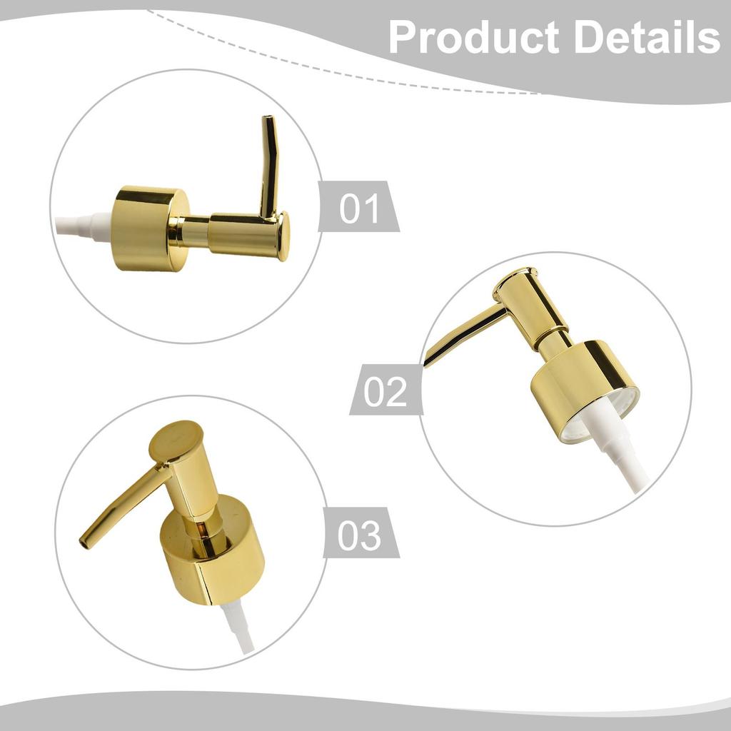 Compatible Soap Dispenser Pump Head for Most Bottles Smooth Dispensing