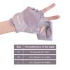 For Yoga Training Cycling 1Pair Women's Half Finger Fitness Anti-slip Gloves Wear-resistant Shock Absorption Workout Gloves