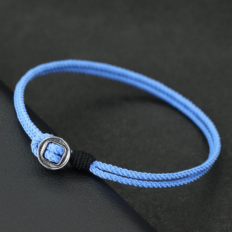 Ethnic 2mm Thin Rope Bracelet Handmade Weaven Nautical Wrap String Braclet for Men Women Leisure Accessories Lucky Amulet