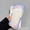 Applicable to iphone17PROMAX mobile phone case, laser matte semi-transparent Apple 16 side square anti-drop protective case