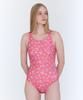 Lupeulupeu [Cherry Bomb_Pink] U-Back One-Piece Swimsuit