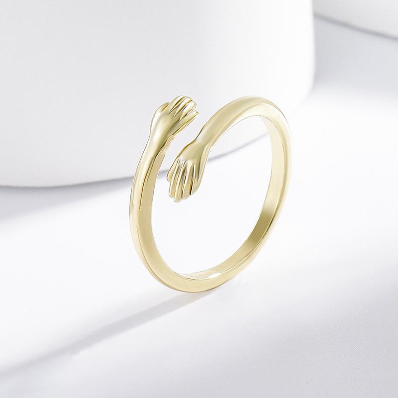 Mori Style Adjustable Couple Rings - Simple Korean Design for Men & Women