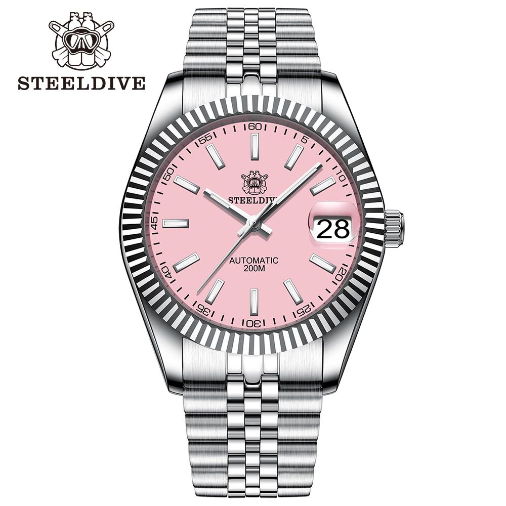 STEELDIVE Turquoise SD1933 Water Ghost Watch