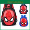 Usa Spiderman 3d School Bag Backpack Three Colors Boys Kids Children Gifts Boys
