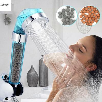 High-Pressure Handheld Anion SPA Water-saving Bath Spray Shower Head Nozzle New
