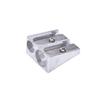 Bevelled Two Hole Pens Cutter Tool Pencil Sharpener Office Sharpener Double Hole Pencil Sharpener