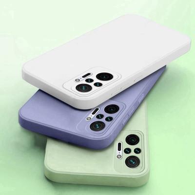 Square Liquid Silicone Soft Case For Xiaomi Redmi 15C 15 5G 13C A5 Note 14 12 10 13 Pro 11 14T 15T Poco X6 X7 C85 Solid Color Full Protection Cover