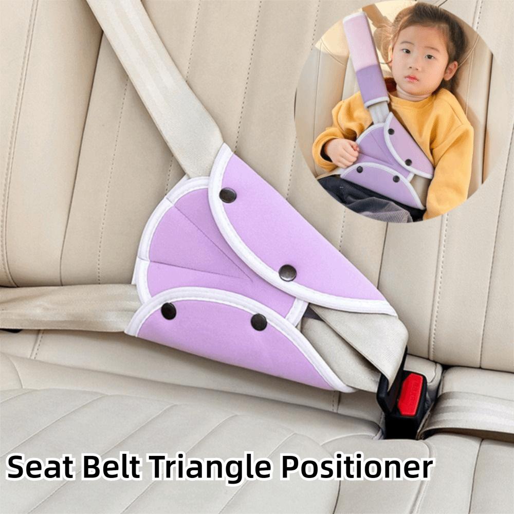 Adjustable Seat Belt Shoulder Protector Anti-Pinch Car Seat Belt Cover Seat Belt Adjuster Kids