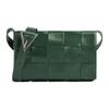 CASSETTE Cow Leather Shoulder Bag, Crossbody Bag Medium Men's Rain Tree Green 667298VCQ713061