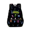 Mochilas Escolares para Estudiantes de My Singing Monsters de Lujo con Novedad, Mochilas para Cuadernos con Estampado 3D de Oxford Impermeables, Mochilas de Viaje para Niños/Niñas