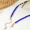 JMXD-Bohemian Seed Pearl Choker, Dopamine Colorful Beach Necklace, Adjustable Layered Pendant Jewelry, Y2K Coastal Vacation Necklace,