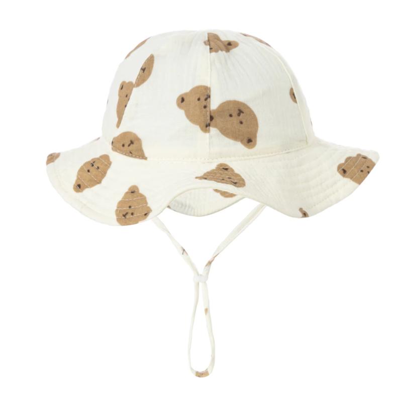 Panama Children Hat Summer Autumn Baby Girl Boys Fisherman's Cap Beach Baby Sun Hat Outdoor Cotton UV Bucket Hat for Kids