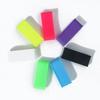 Multicolor Sealing Silicone Ring Flat Shape Badminton Raquet Handle Overgrip End Tennis Racket Anti-slip Sweatband Fixing Loop