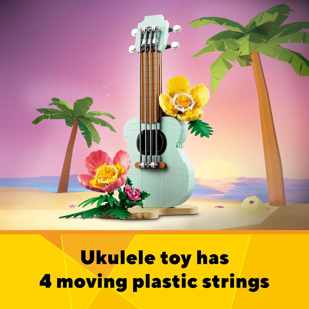 LEGO Creator Ukulele 31156, ages 8 and up