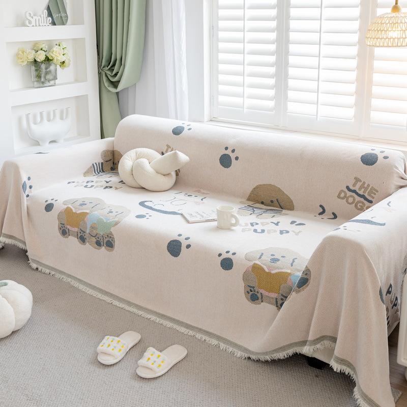 New Ins Style High-end Chenille Sofa Towel, Universal for All Seasons, All-inclusive, A Full Non-slip Sofa Cushion