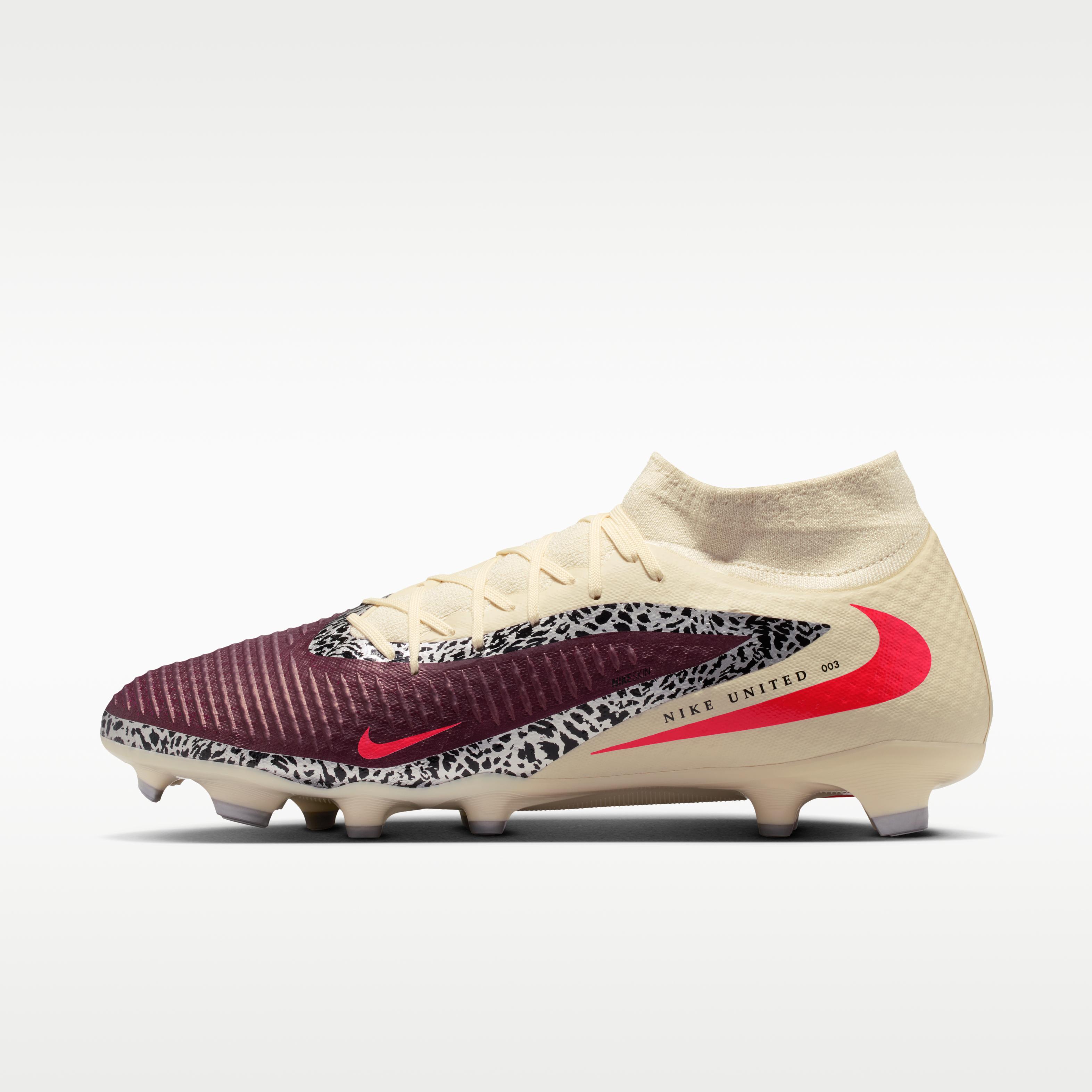 

Nike United Phantom 6 High Academy MG Burgundy Crush 42.5