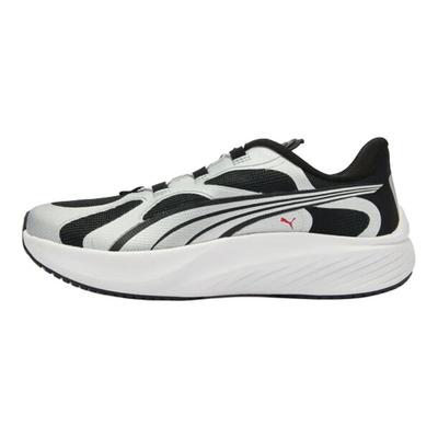 Pounce Lite Fabric Neutral Disc Jr Comfortable Low Top Kids Running Shoes Unisex Sneaker Silver Black 404687-01