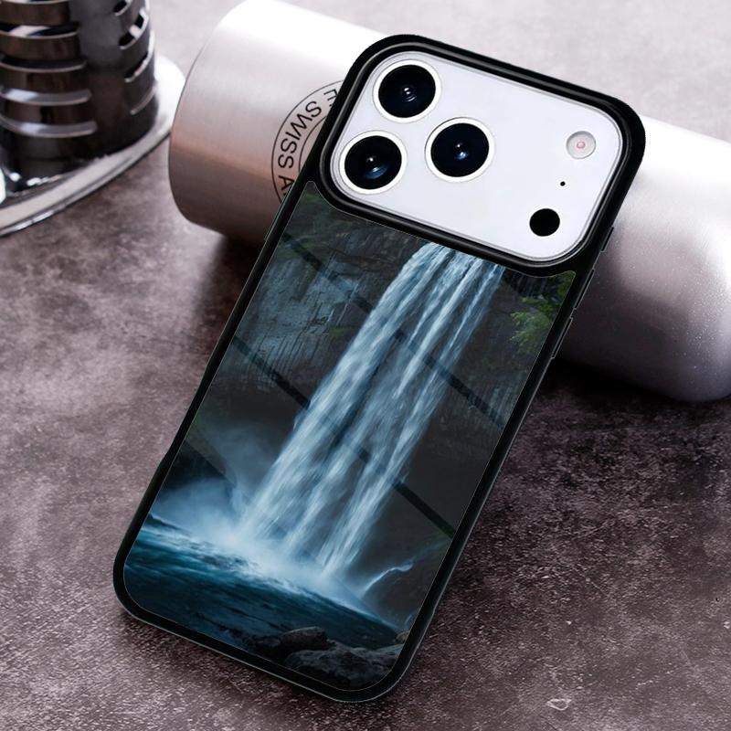 

Waterfall Natural Beauty Trees Phone Case For iPhone 17,16e,15,14,13,12,11,Mini,Pro,MAX soft Silicone Cover iPhone 11 Pro Max