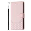 Applicable To INFINIX Note 60 5G Honeycomb Embossed Mobile Phone Leather Case HOT 70 4G Flip Card