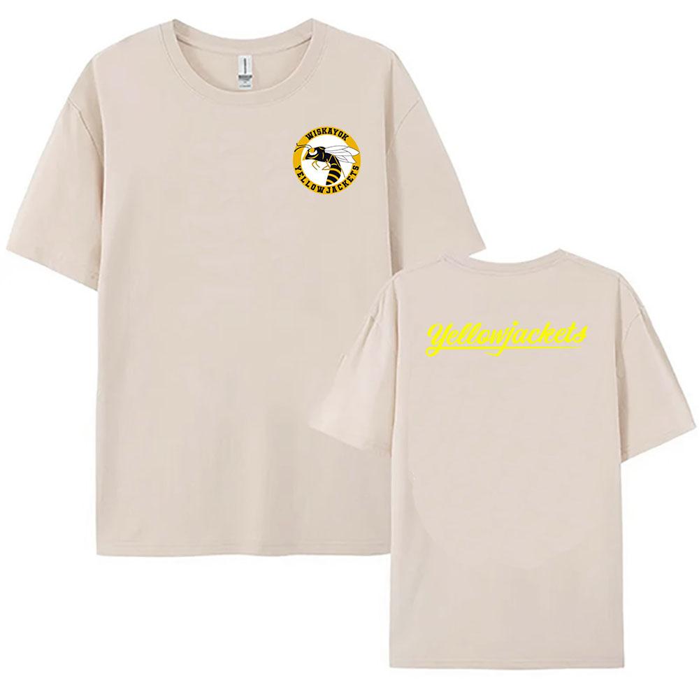 Serial telewizyjny Yellowjackets Sezon 3 Nadruk T-shirt Wysokiej jakości bawełna Dekolt okrągły T-shirty Odzież damska T-shirty graficzne Letnie topy