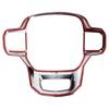 Car Steering Wheel Panel Decorative Cover Trim Sticker for Ford F-150 F150 2021 2022 2023 2024 Car Styling Inner Accessories