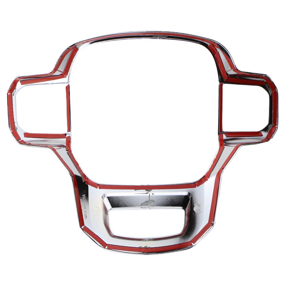 Car Steering Wheel Panel Decorative Cover Trim Sticker for Ford F-150 F150 2021 2022 2023 2024 Car Styling Inner Accessories