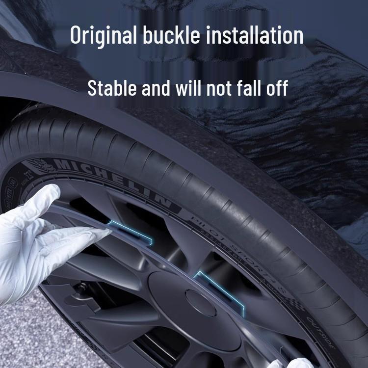 Tesla Model Y 20-Inch Wheel Rim Protective Hubcap - Anti-Scratch, Full Coverage Modification Accessory