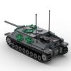 WW2 German Jagdpanzer IV L70 Tank Destroyer Building Blocks Military Army Vehicle Bricks Set Toys Gift