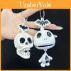 Festive Skeleton Skull Keyring With Distinctive Design Perfect For Halloween Events And Celebrations