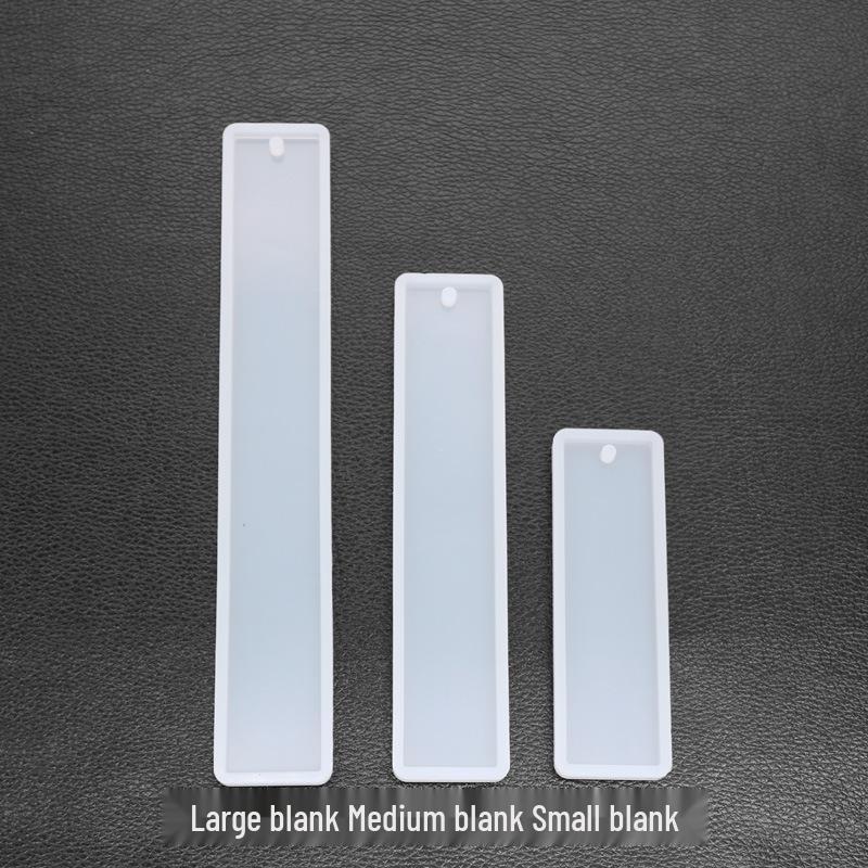 DIY Epoxy Crystal Fish Tail Bookmark Mold - Cute UV Resin Ruler & Mirror Mold for Jewelry