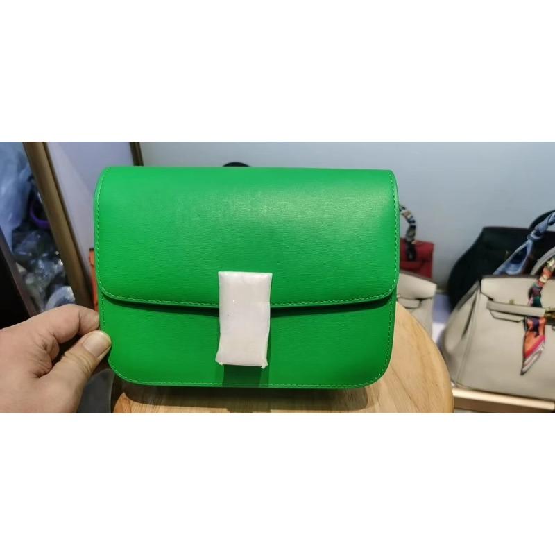 Women’s Genuine Leather Shoulder Bag  Trend Brand Small Square Bags Luxury Designer Handbag Fashion Messenger BagsTofu Bags