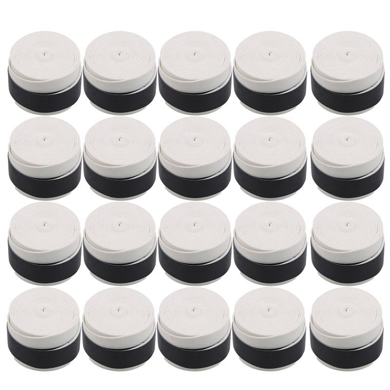 20/60Pcs Universal Tennis Racket Overgrip Anti-Slip Sweatband Shock Absorption Padel Badminton Handle Grip Tape