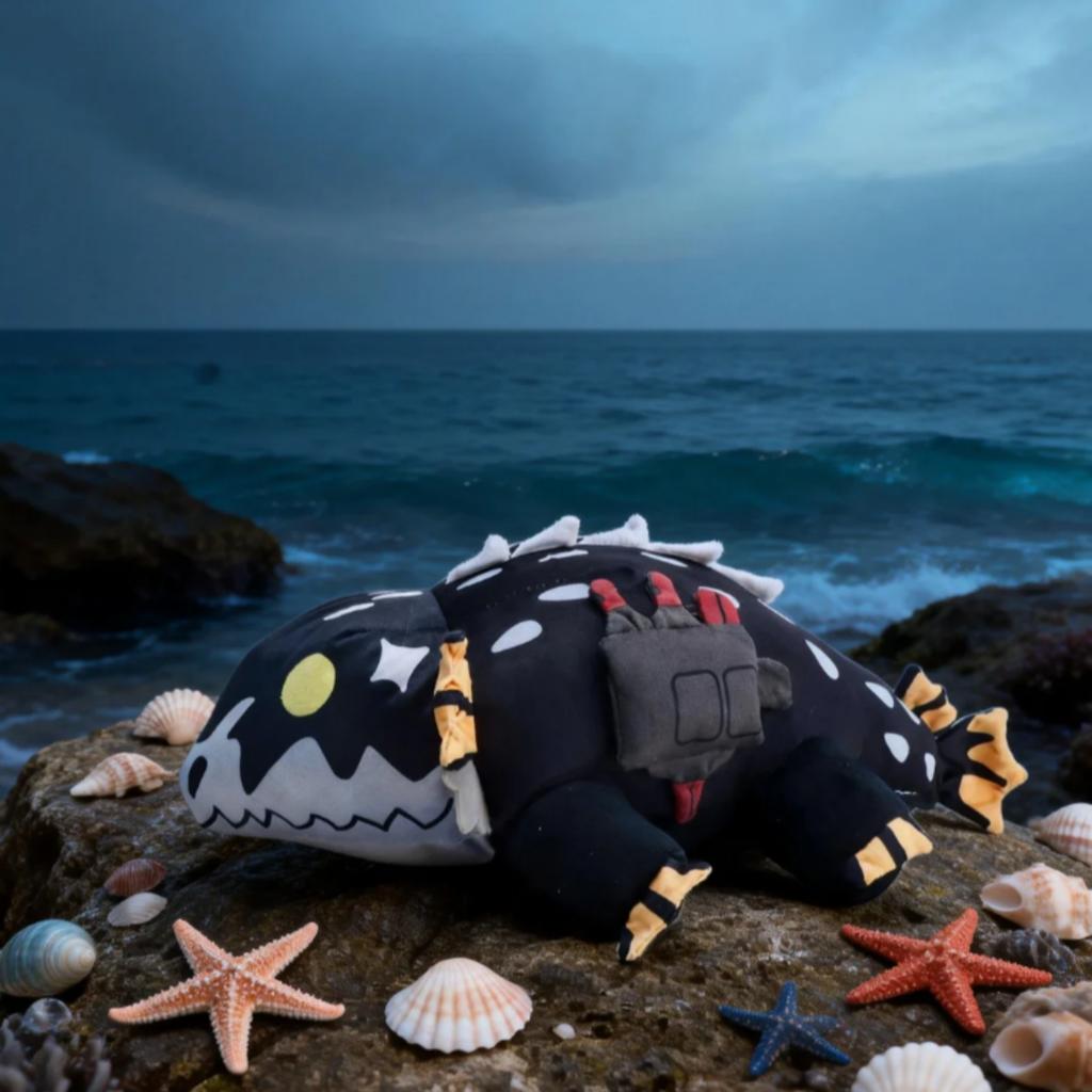 Kawaii Druck Tiefsee-Kaninchen Plüschtier Meeres-Peripherie-Plüschtier Tiefsee-Enthusiasten Freunde Geburtstagsspielzeug Neueste Jahresgeschenkidee