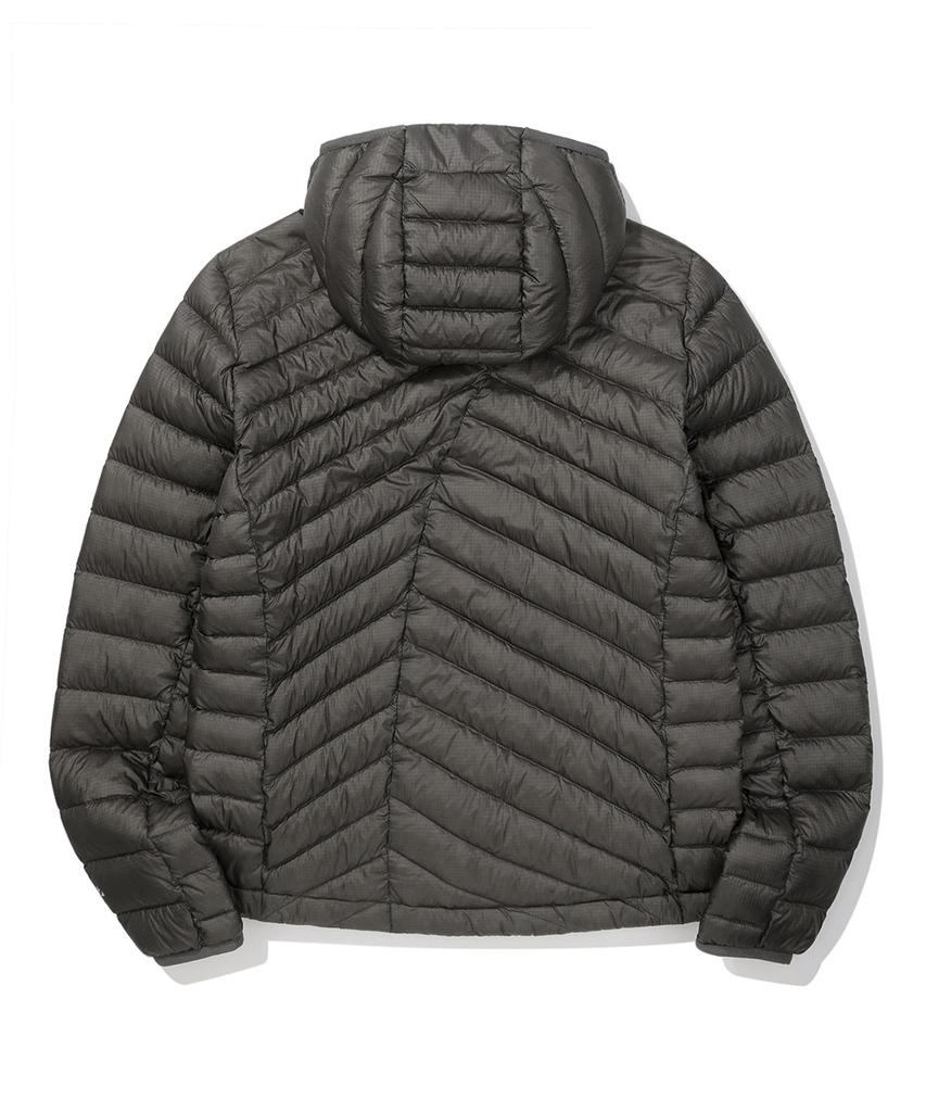 Sierra Designs W) Rosa Lightweight Goose Down Hooded Jacket Charcoal