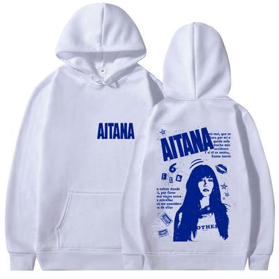 Chanteuse Aitana Metamorfosis Album Tour Sweat à Capuche Fans Hommes Femmes Mode Vintage Sweatshirts Hip Hop Surdimensionné Manches Longues Sweat à Capuche