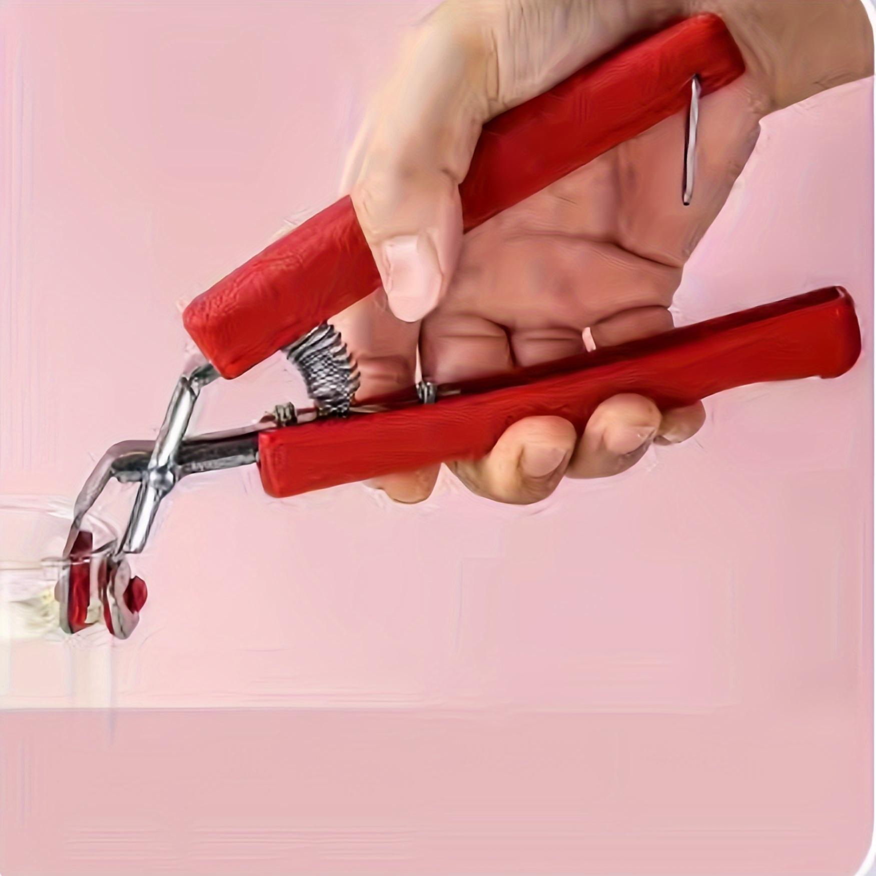 

Эргономичный нескользящий захват для тарелок из нержавеющей стали — термостойкий, долговечный, безопасный для обработки горячих блюд для использования дома и на кухне.